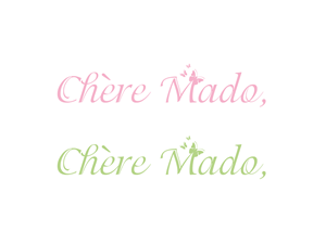 Chère Mado, | Logo Design by JuniorDesigns