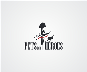 Logo Design by J Mahesh for Pets For Heroes | Design: #3221480