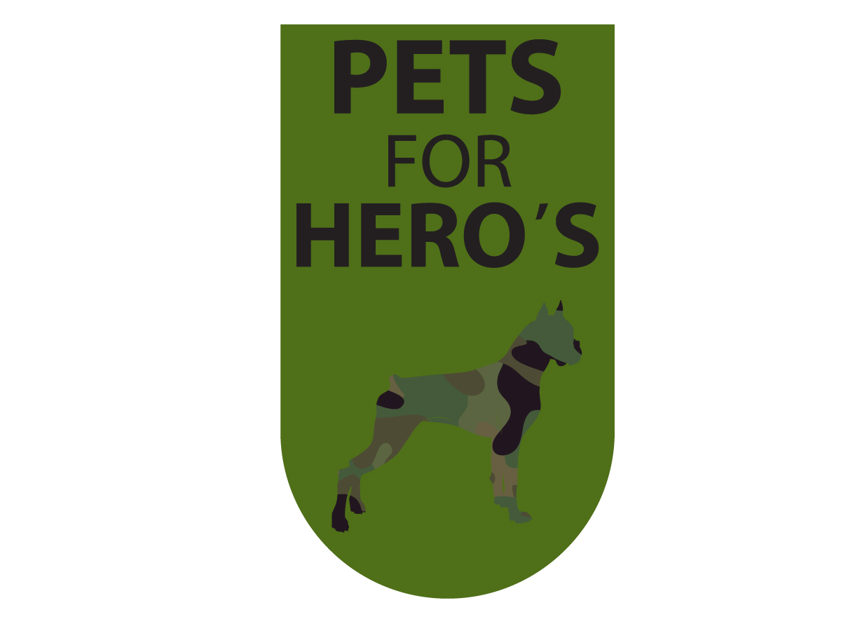 Logo-Design von grtsalihu für Pets For Heroes | Design #3217692