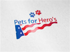 Logo Design by grtsalihu for Pets For Heroes | Design: #3229157
