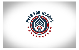 Logo Design by uniquetarget for Pets For Heroes | Design #3255064
