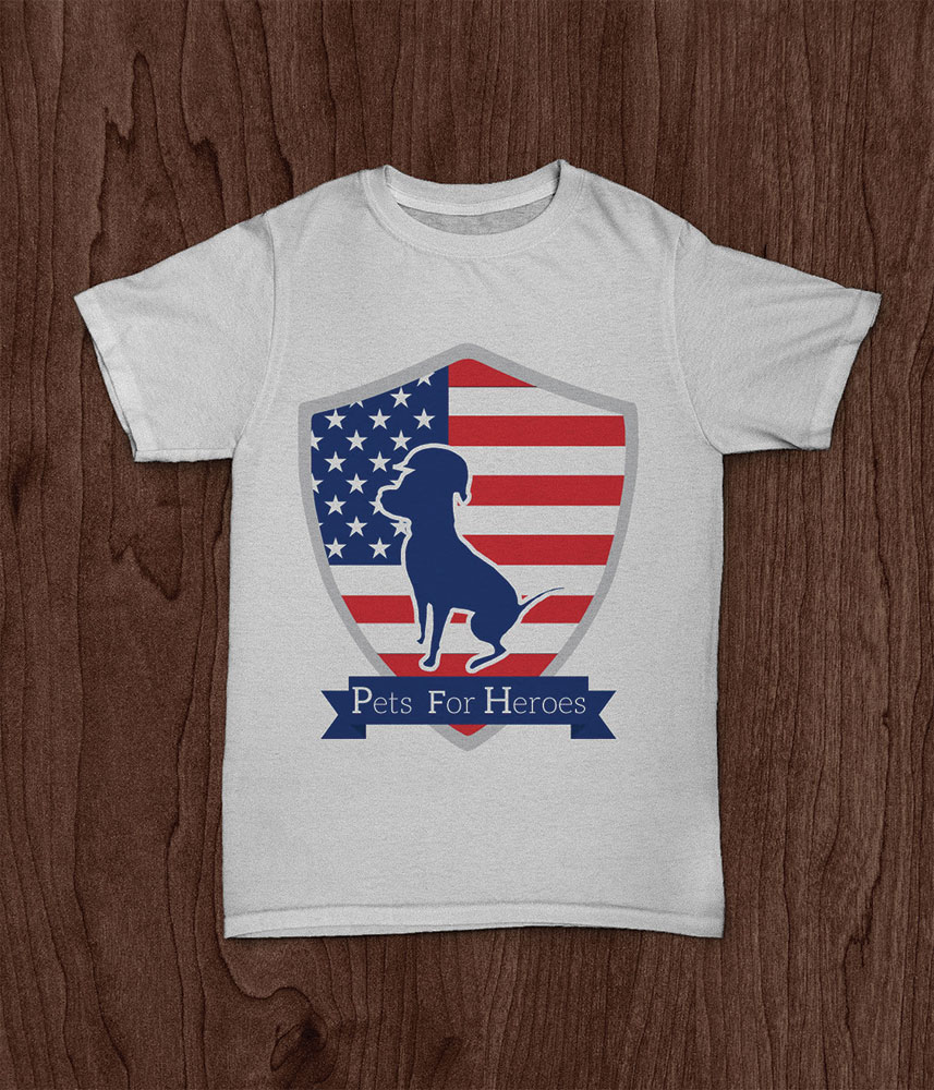 Logo Design by anshtoyj for Pets For Heroes | Design #3280474
