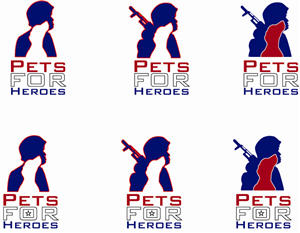 Logo Design by J3Art&Design for Pets For Heroes | Design: #3285636