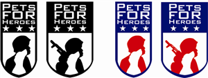 Logo Design by J3Art&Design for Pets For Heroes | Design: #3285640