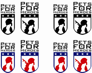 Logo Design by J3Art&Design for Pets For Heroes | Design: #3285648