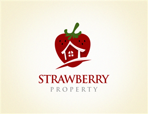 Logo Design by Frambit Illustration for Strawberry Property | Design: #3258619