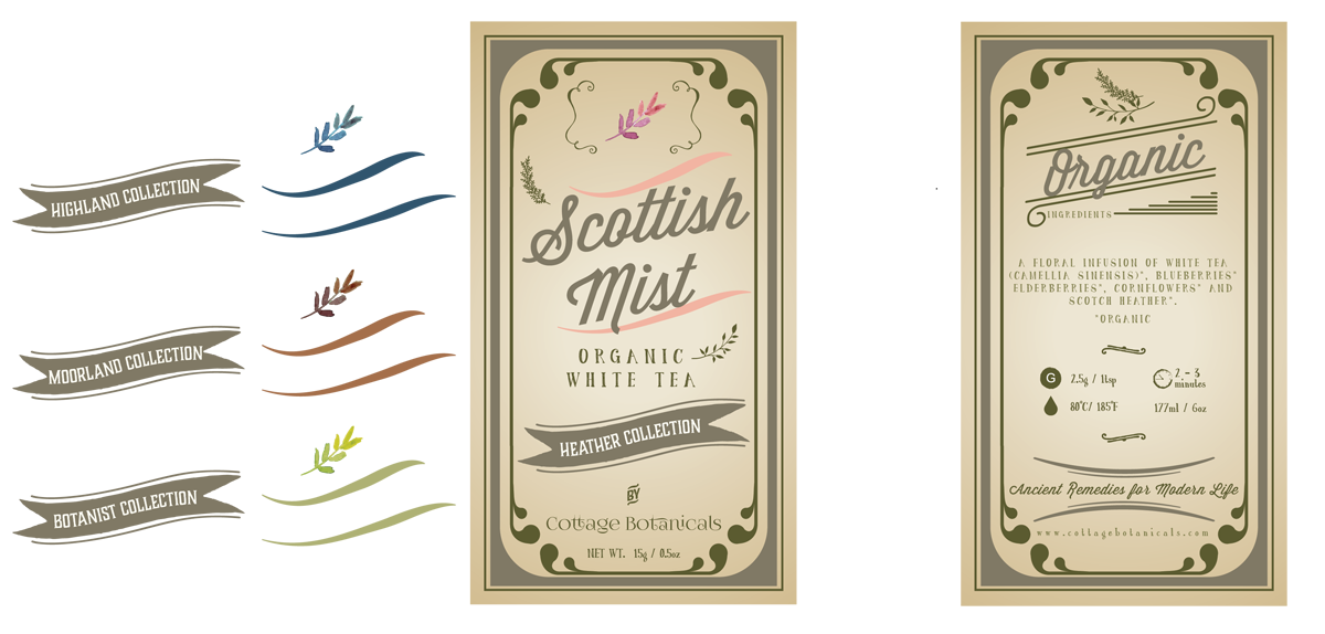 Label Design by megancostill for Cottage Botanicals | Design #3958437
