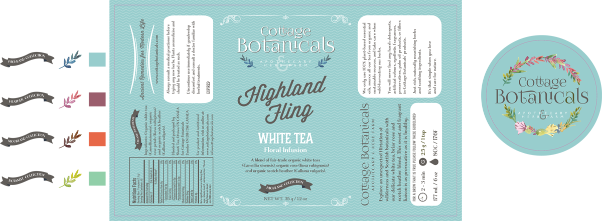Label Design by megancostill for Cottage Botanicals | Design #4101738