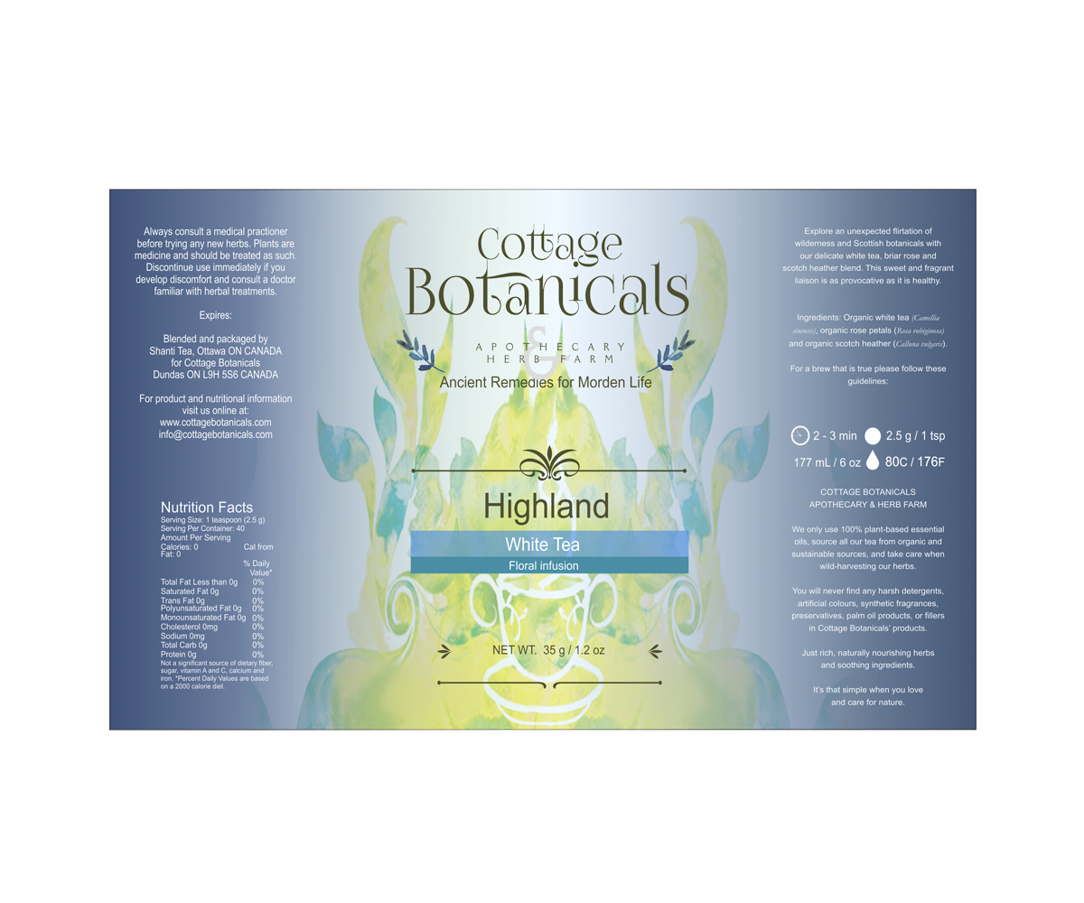Label Design by jayam13 for Cottage Botanicals | Design #4105417
