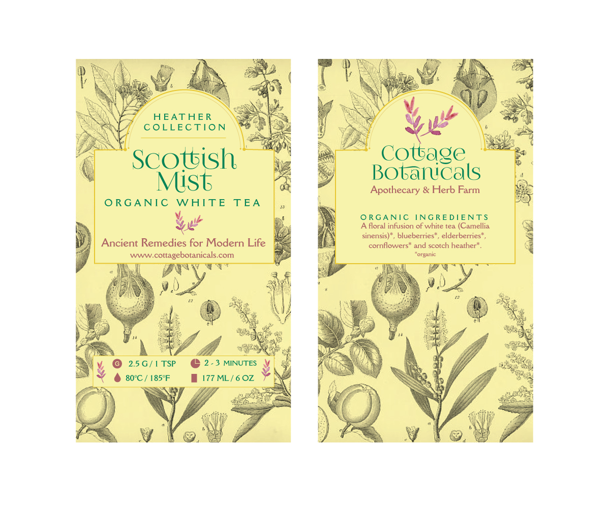 Label Design by SilviaClo for Cottage Botanicals | Design #3849998