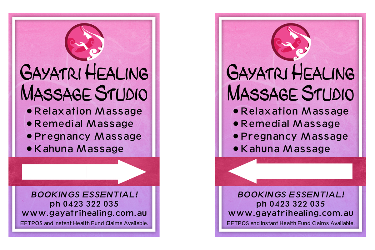 Signage Design by Nick for Gayatri Healing | Design #3264371