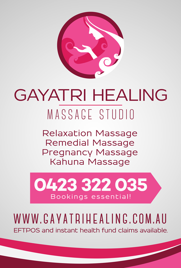 Signage Design by Eddie Ech for Gayatri Healing | Design #3239897