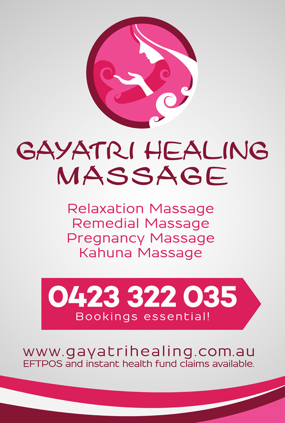 Signage Design by Eddie Ech for Gayatri Healing | Design #3291566