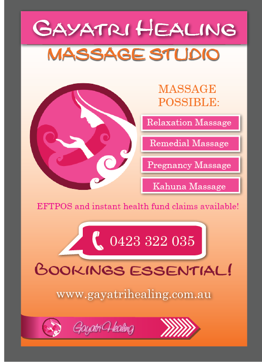Signage Design by alex989 for Gayatri Healing | Design #3274674