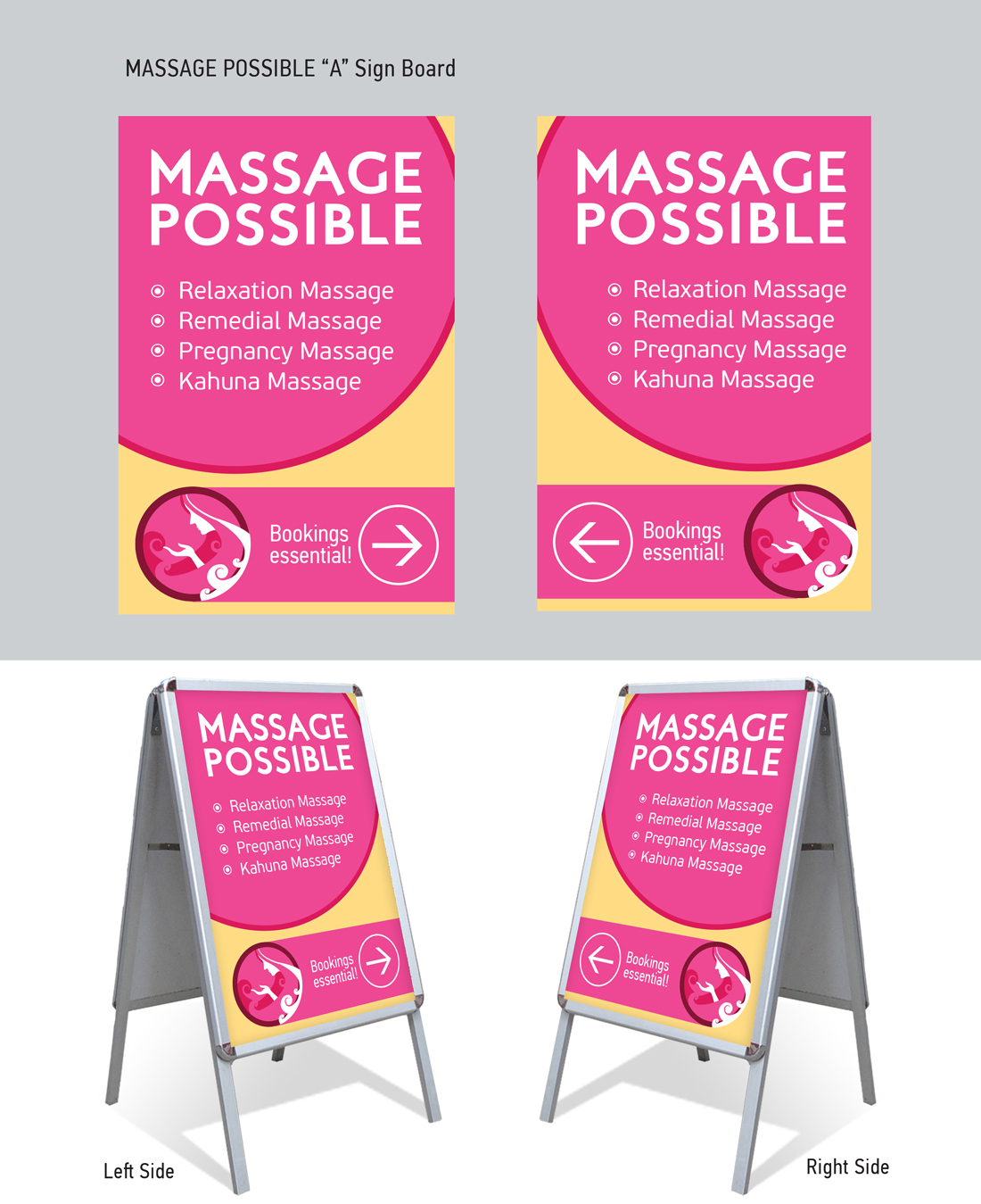 Signage Design by Raj for Gayatri Healing | Design #3240390