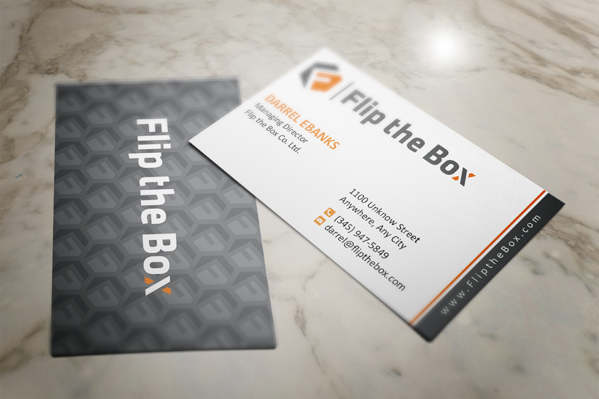 Diseño de Tarjeta de Presentación por MT para Flip the Box Consulting | Diseño #3234131