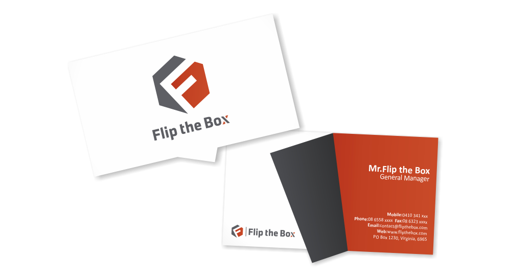 Diseño de Tarjeta de Presentación por yanuaryanuar para Flip the Box Consulting | Diseño #3218920