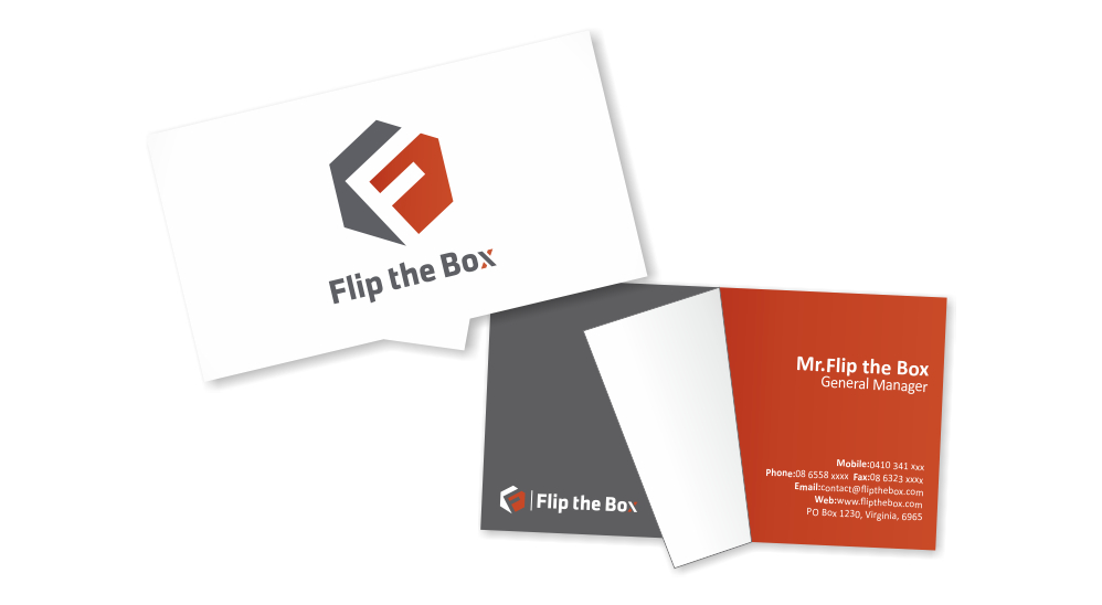 Diseño de Tarjeta de Presentación por yanuaryanuar para Flip the Box Consulting | Diseño #3218939