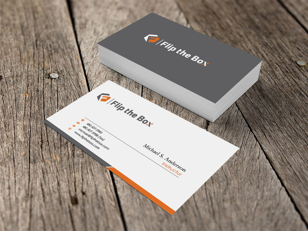 Diseño de Tarjeta de Presentación por Eggo May P para Flip the Box Consulting | Diseño #3225161