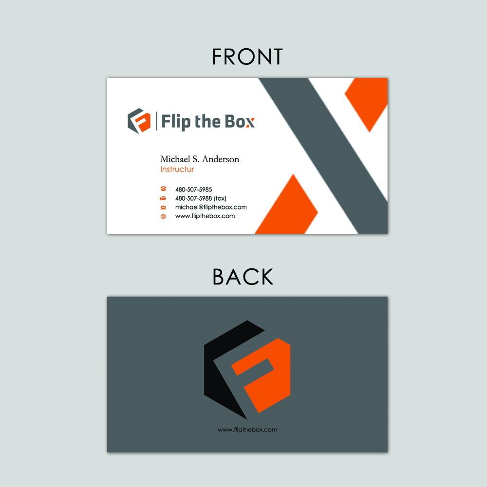 Business Card Design by Eggo May P for Flip the Box Consulting | Design #3239277