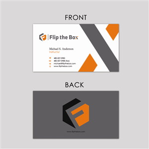 Flip the Box Consulting needs a killer business card | Business Card Design by Eggo May P