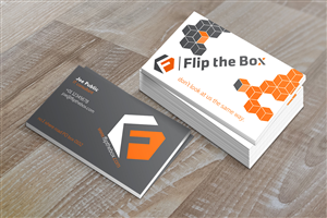 Flip the Box Consulting needs a killer business card | Diseño de Tarjeta de Presentación por j.doe