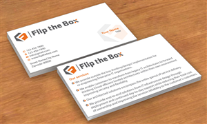 Business Card Design by Sbss for Flip the Box Consulting | Design: #3235370