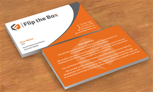 Business Card Design by Sbss for Flip the Box Consulting | Design: #3235443
