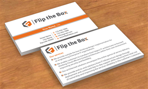 Business Card Design by Sbss for Flip the Box Consulting | Design: #3235493