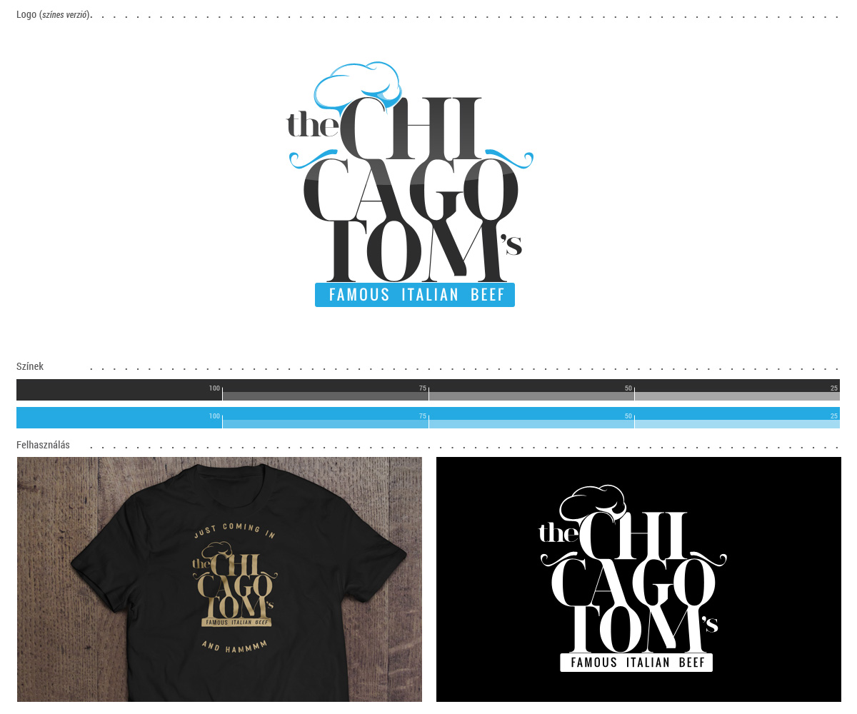 Logo Design by Vidra for Chicago Tom's | Design #3221155