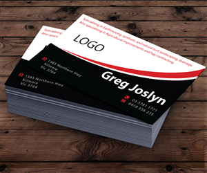Business Card Design by AizerDS for this project | Design: #3251936