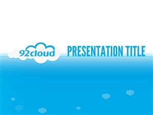 PowerPoint Design by moreslides for 92CLOUD TECHNOLOGY CO., LIMITED | Design: #3241585