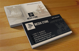 Business Card Design by Hardcore Design for MEDIA STONE | Design: #3229408
