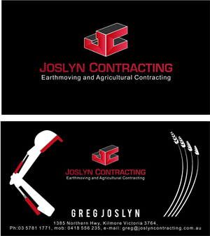 Business Card Design by Originals for Joslyn Contracting | Design: #3225753