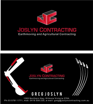 Business Card Design by Originals for Joslyn Contracting | Design: #3226713