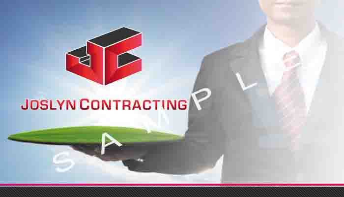 Business Card Design by eeclairs_7 for Joslyn Contracting | Design #3219700