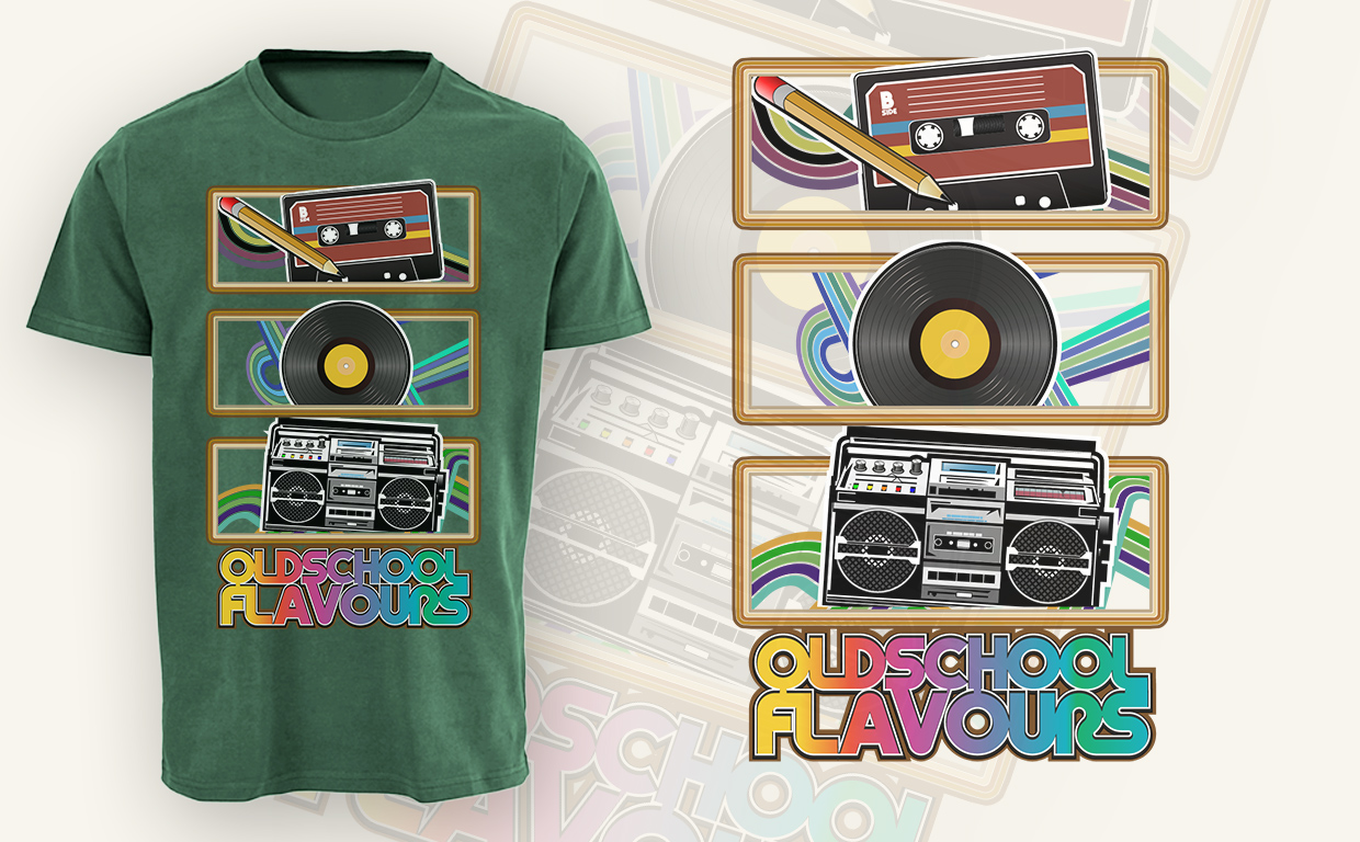 T-shirt Design by dsgrapiko for Funky Clothing Corporation | Design #3266439
