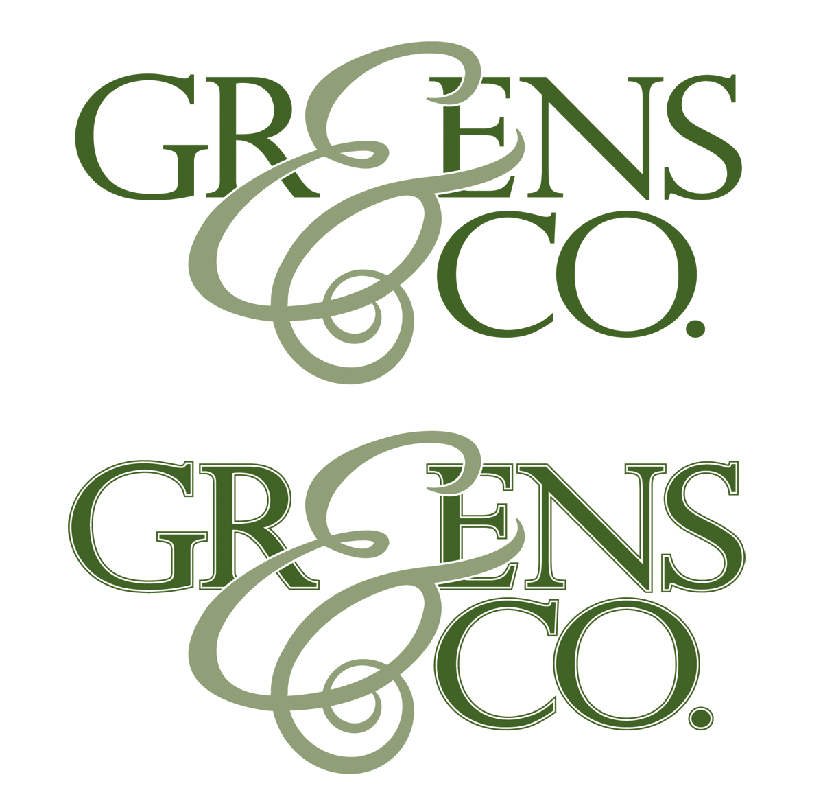 Logo Design by Bang The Drum Designs Ltd for Greens & Company Foods Ltd | Design #3266306