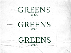 Logo Design by keudr for Greens & Company Foods Ltd | Design: #3255062