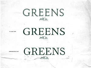 Logo Design by keudr for Greens & Company Foods Ltd | Design: #3255067