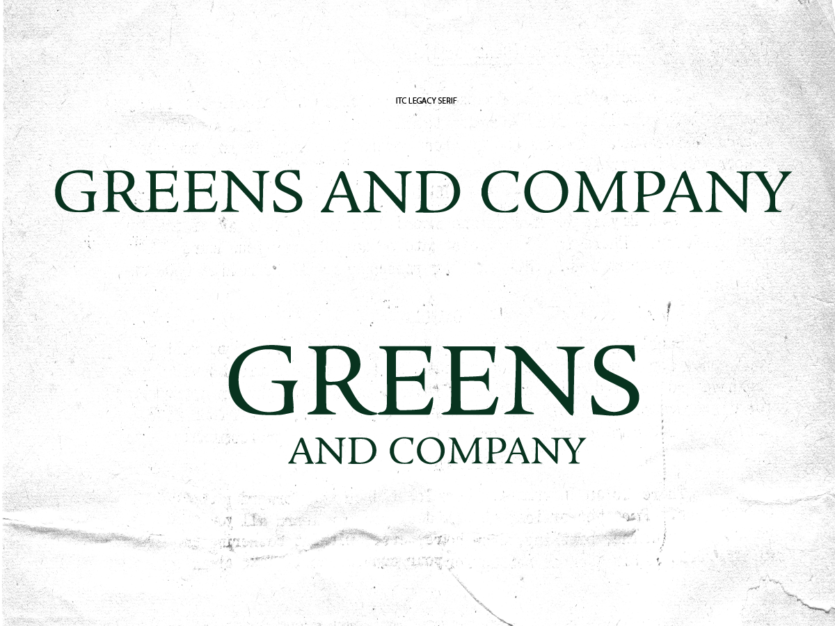 Logo Design by keudr for Greens & Company Foods Ltd | Design #3255076