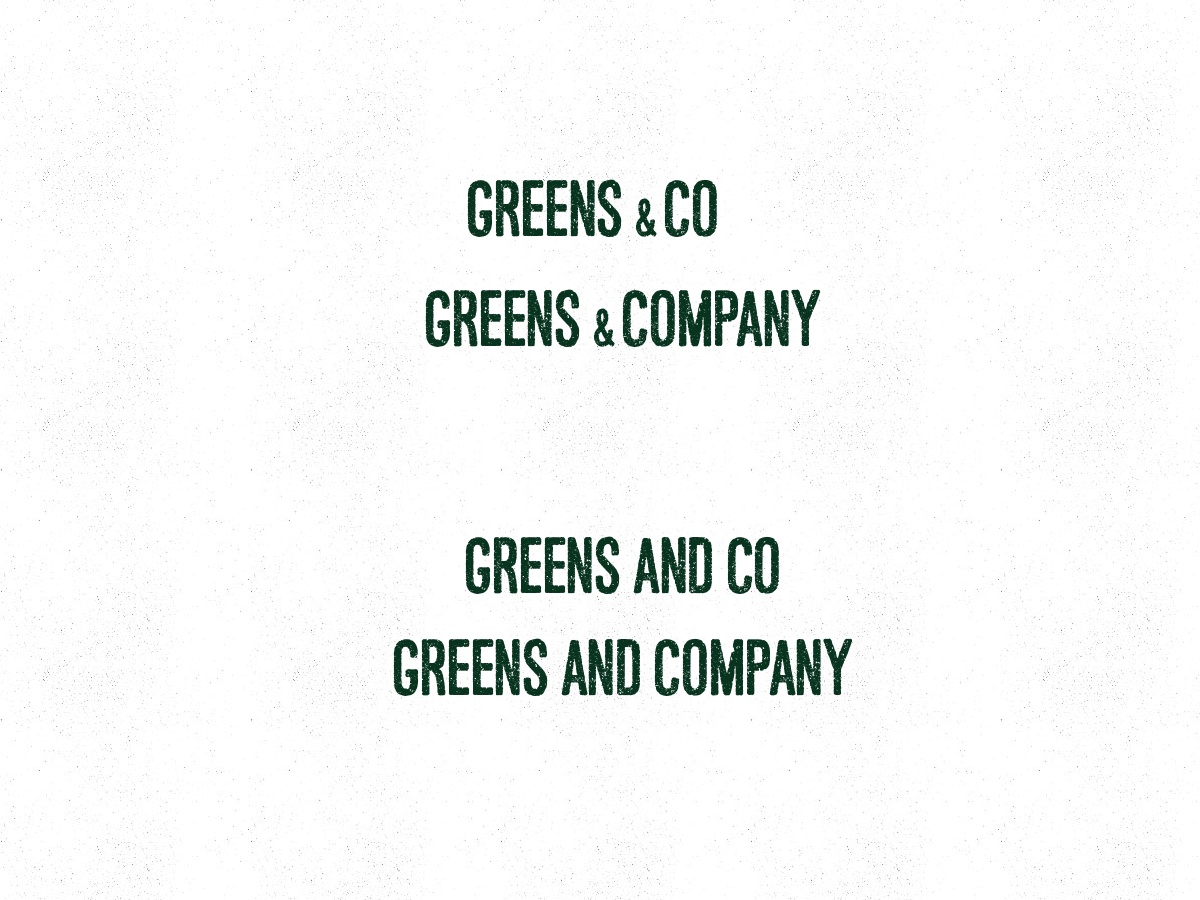 Logo Design by keudr for Greens & Company Foods Ltd | Design #3255622