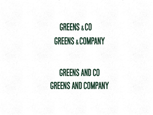 Logo Design by keudr for Greens & Company Foods Ltd | Design: #3255622