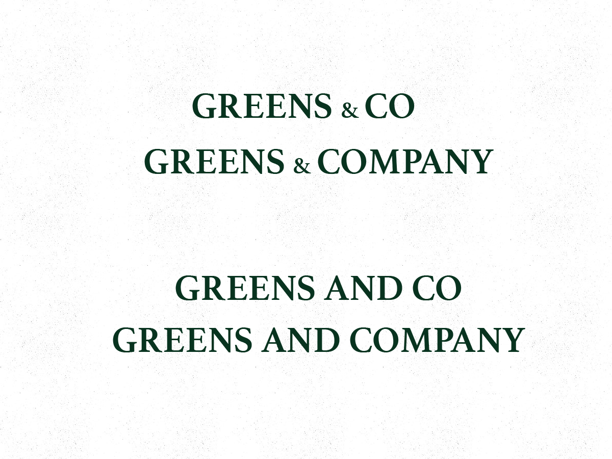Logo Design by keudr for Greens & Company Foods Ltd | Design #3255624