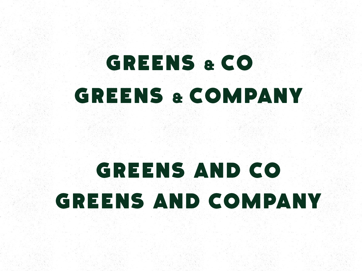 Logo Design by keudr for Greens & Company Foods Ltd | Design #3255625