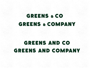 Logo Design by keudr for Greens & Company Foods Ltd | Design: #3255625