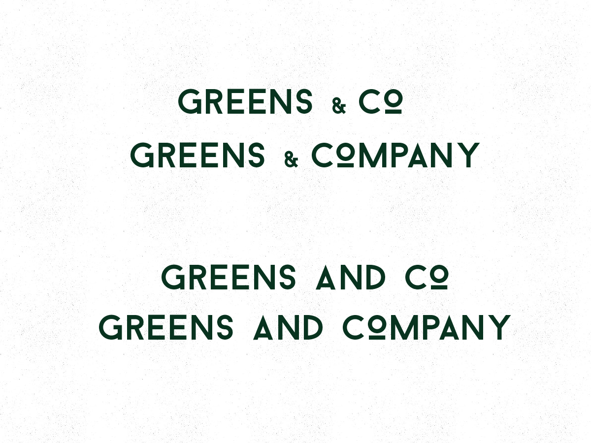 Diseño de Logo por keudr para Greens & Company Foods Ltd | Diseño #3255626