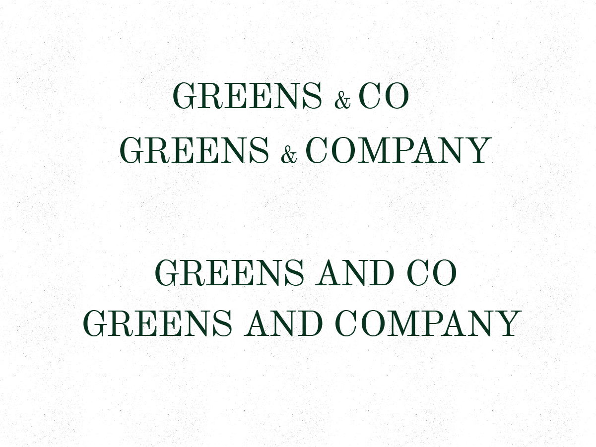Logo Design by keudr for Greens & Company Foods Ltd | Design #3255632