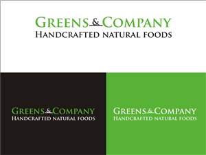 Logo Design by Sushma for Greens & Company Foods Ltd | Design: #3221600