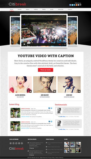 Web Design by webxvision for Little Red Dot | Design: #3235172